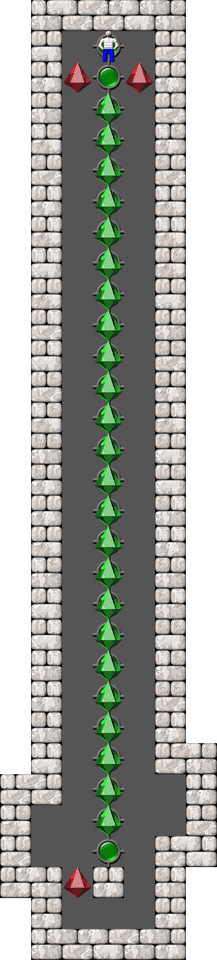 Sokoban Fibonacci Challenge level 23